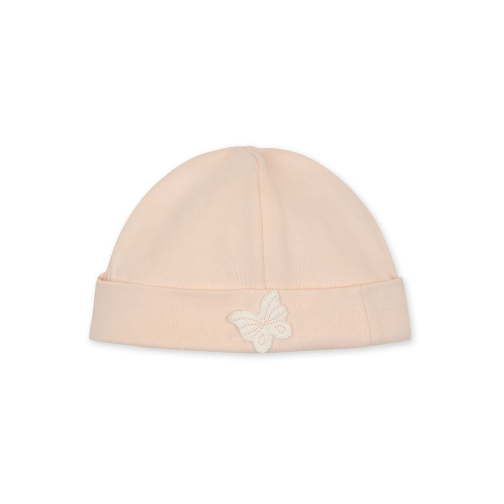 CAPPELLINO IN COTONE FARFALLA BABY GI