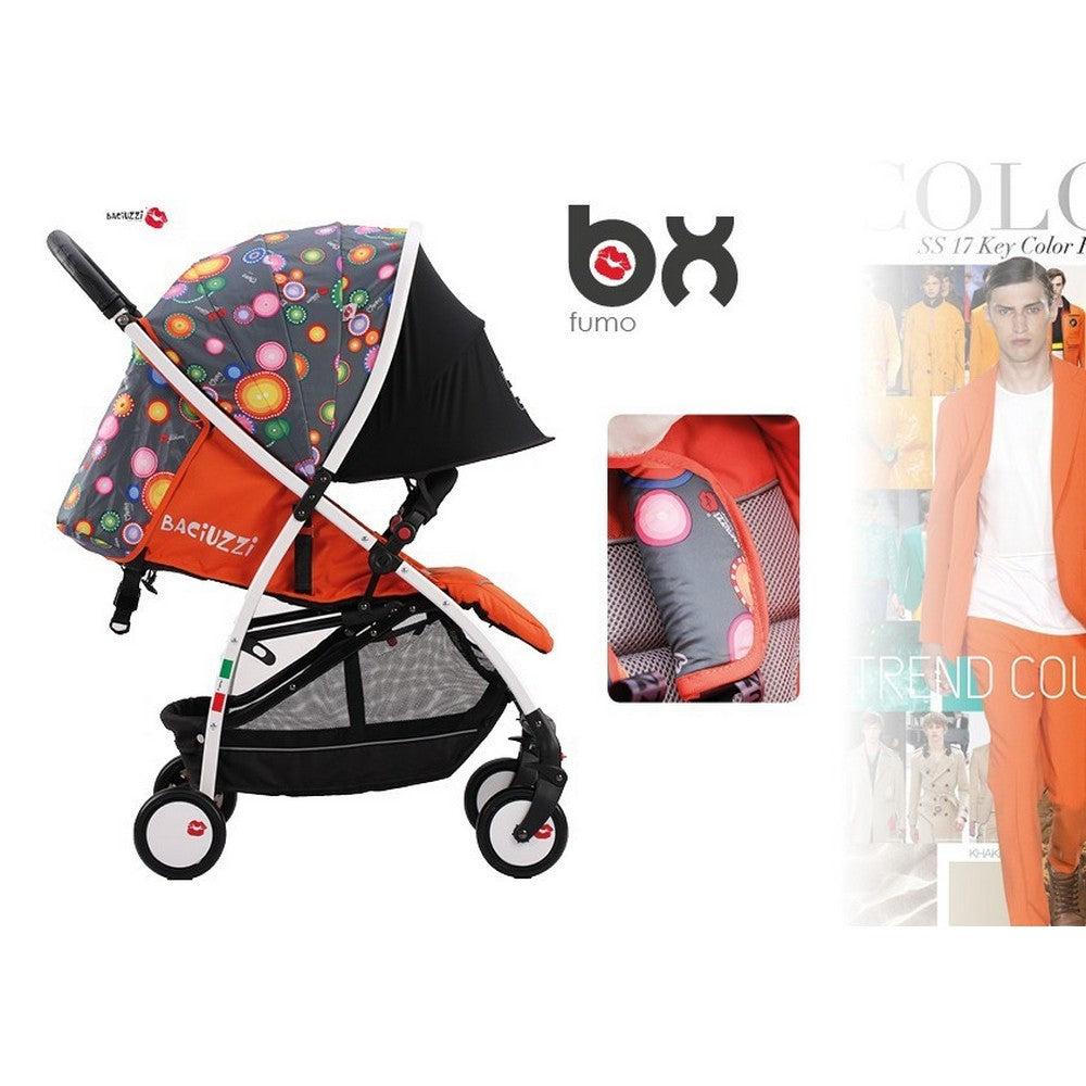 BX FUMO
PASSEGGINO SUPER LEGGERO, CHIUSURA LAMPO, TRASPIRANTE FULL OPTIONAL, BACIUZZI