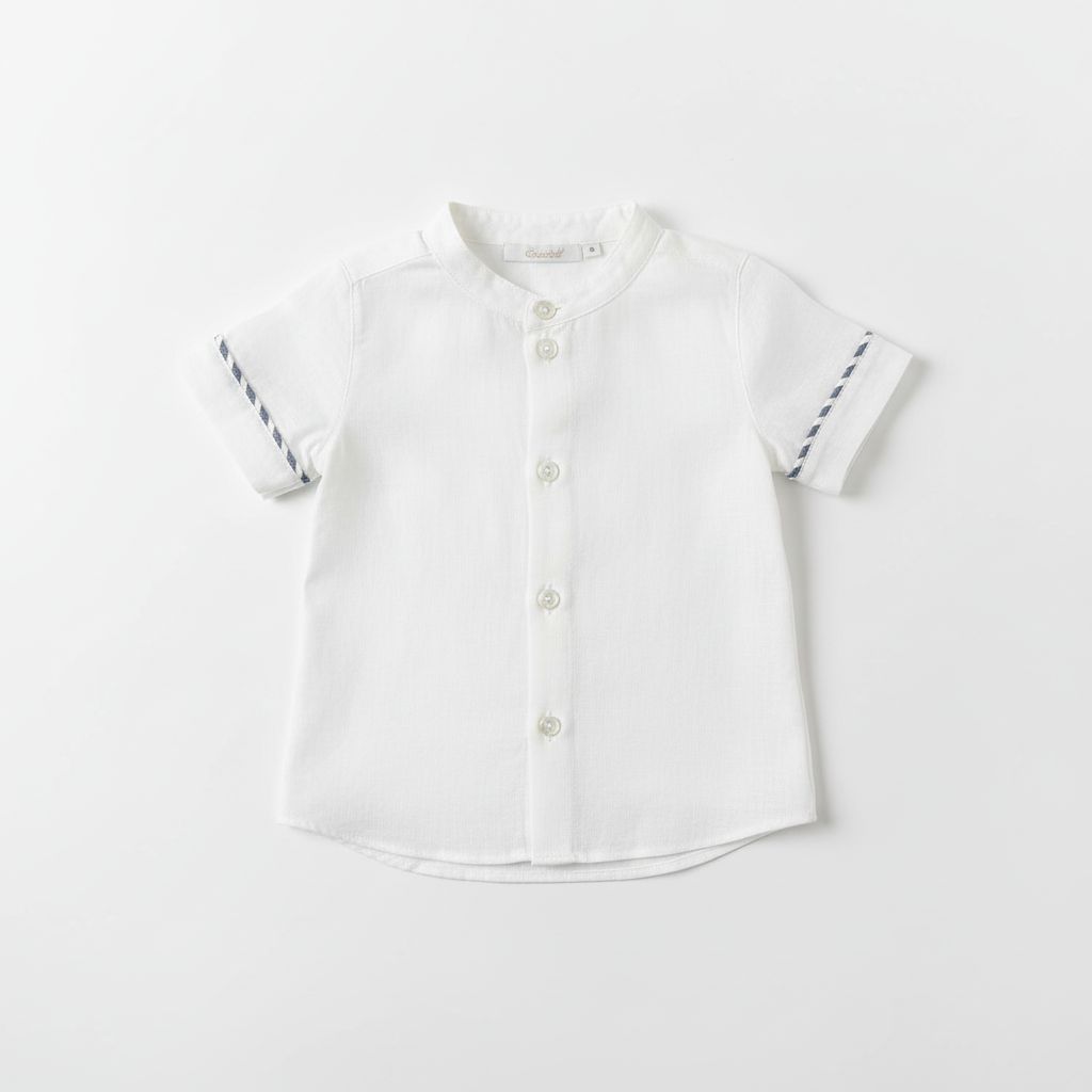 CAMICIA IN MISTO LINO COCCODE'