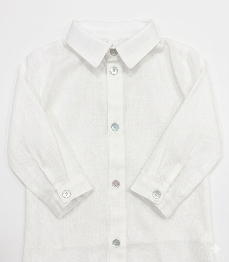 CAMICIA IN MISTO LINO COCCODE'