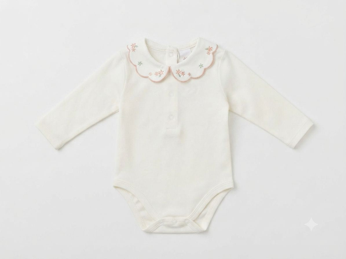BODY A CAMICIA CON COLLETTO FLOREALE COCCODE'