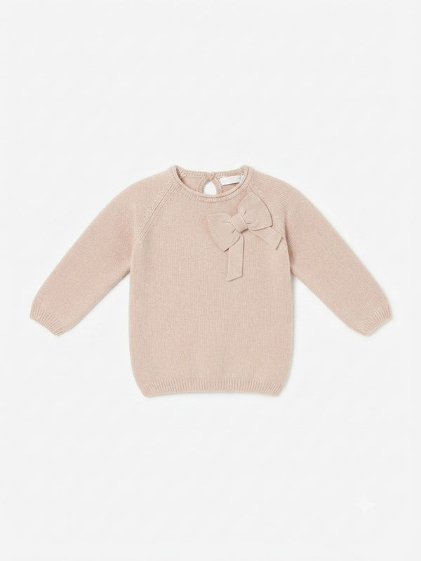 PULLOVER IN TRICOT CON FIOCCO COCCODE'