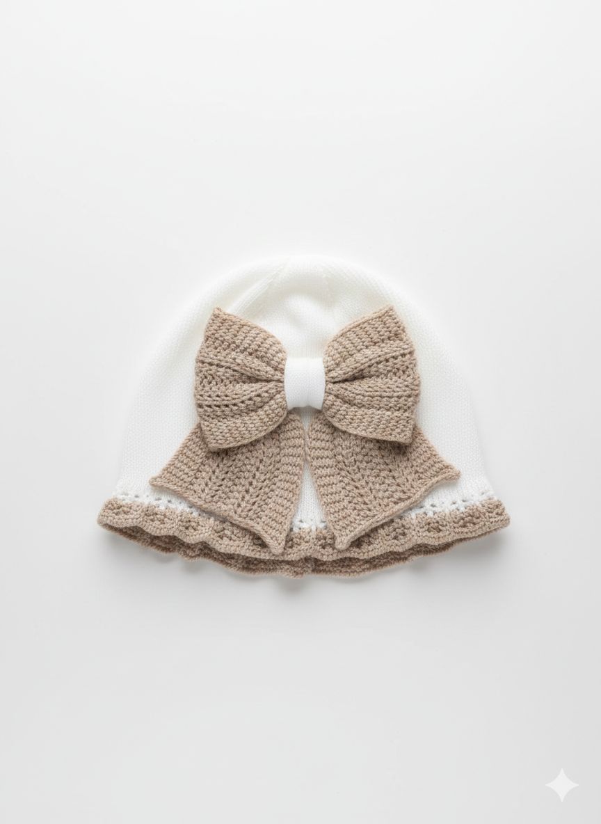 CAPPELLINO IN FILO BEBE' DI ALMY