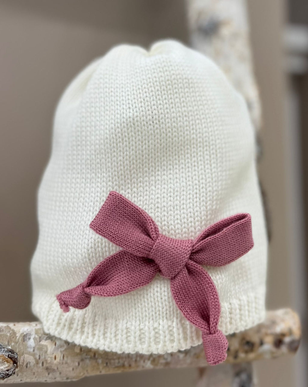 CAPPELLINO IN MAGLIA BEBE' DI ALMY