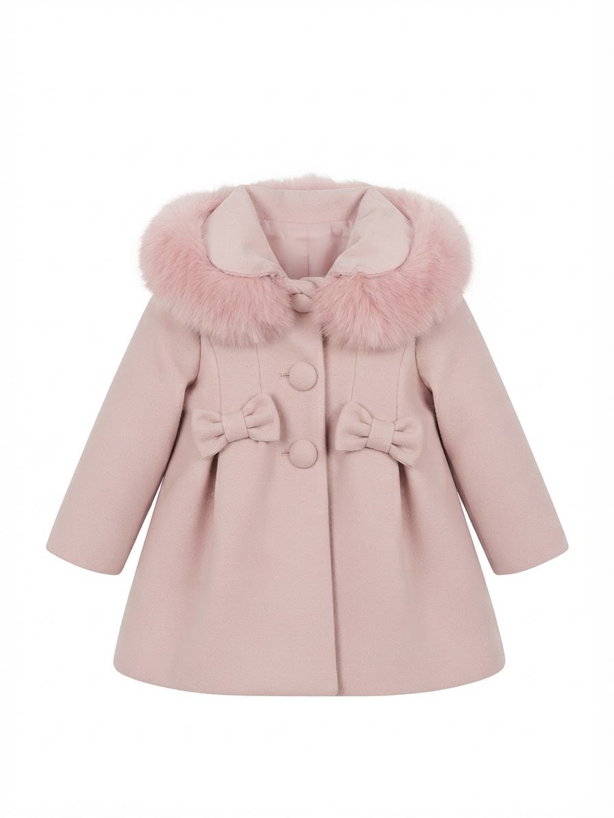 CAPPOTTINO ELEGANTE CON PELLICCIA MINU'