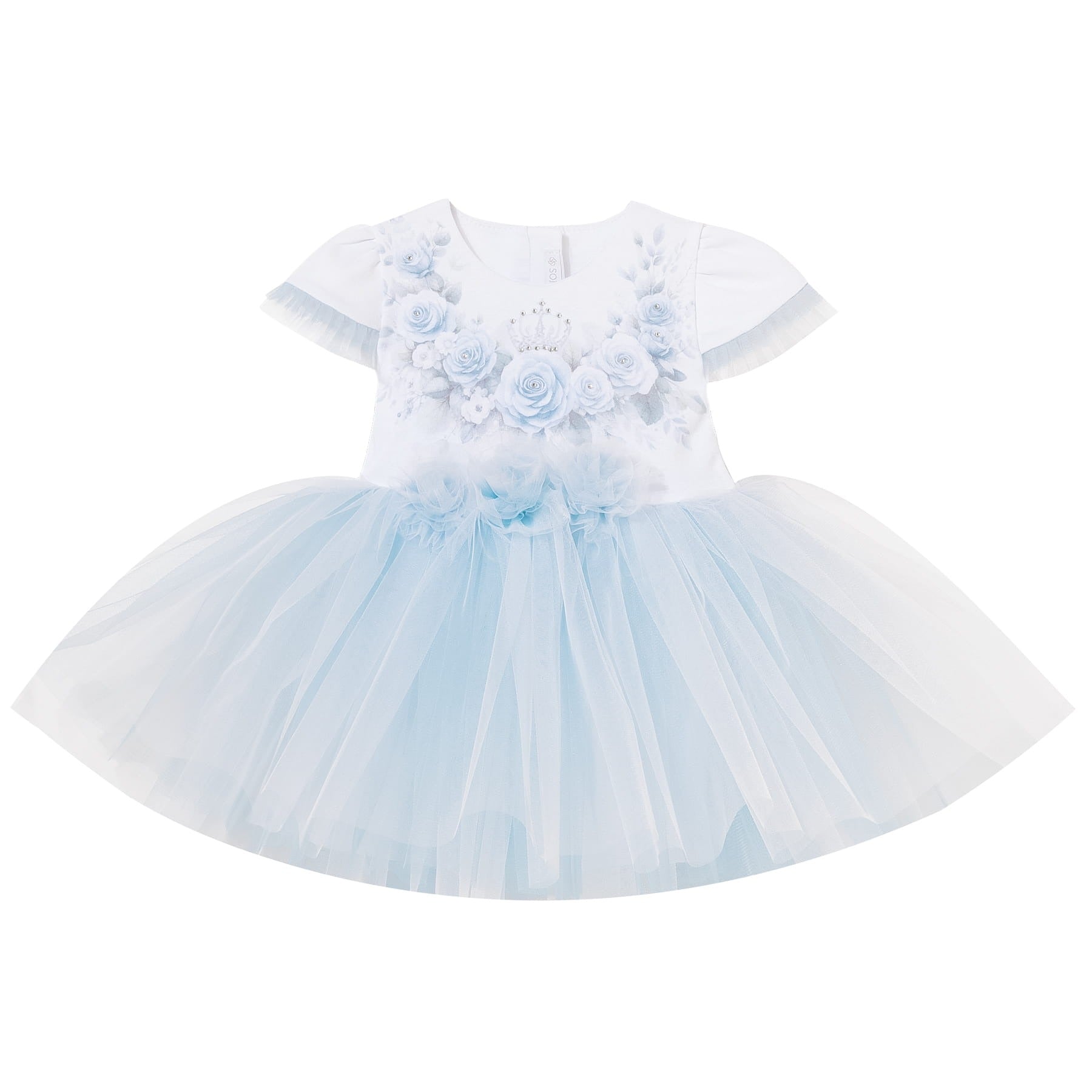 ABITO MANICHE CORTE CON GONNA IN TULLE ARABELLA SOFIJA