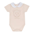 BODY CON COLLETTO BEIGE