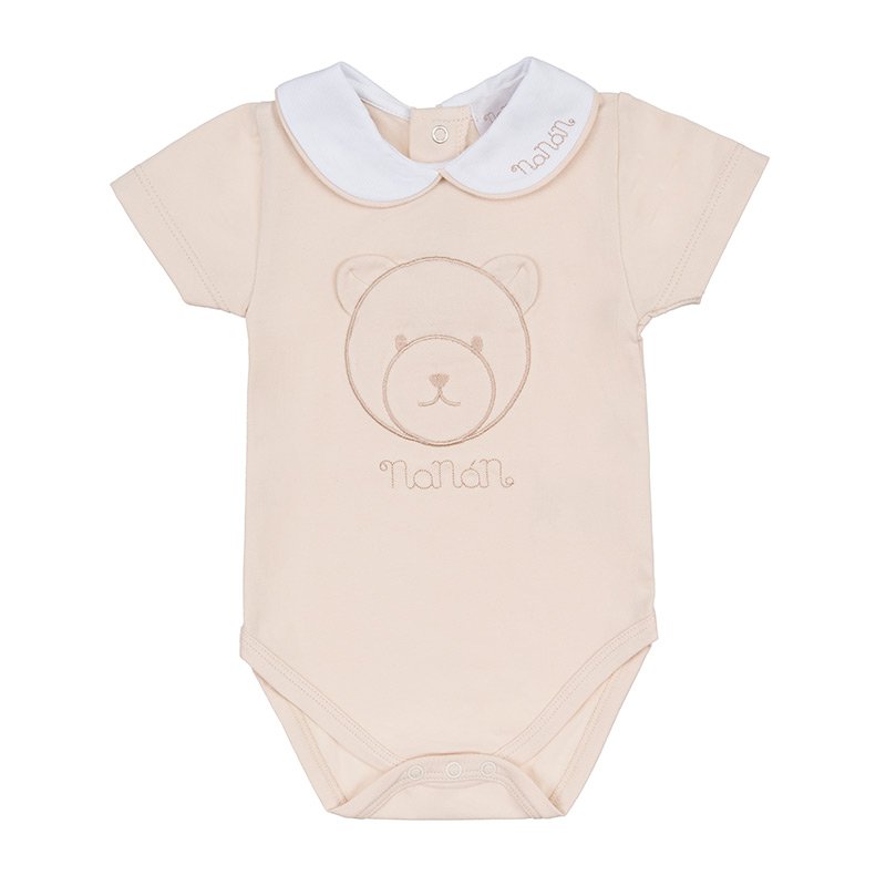 BODY CON COLLETTO BEIGE