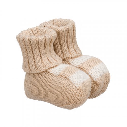 CALZINI IN FILO BEIGE