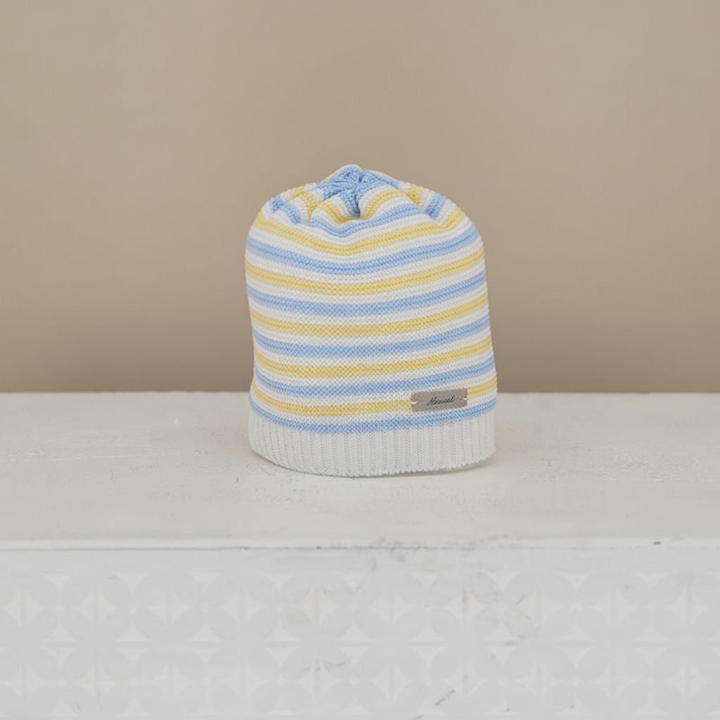 CAPPELLINO IN FILO A RIGHE NINNAOH