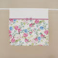 COPERTA SCIALLE 65X85 CON STAMPA FIORI E FIOCCO NINNAOH