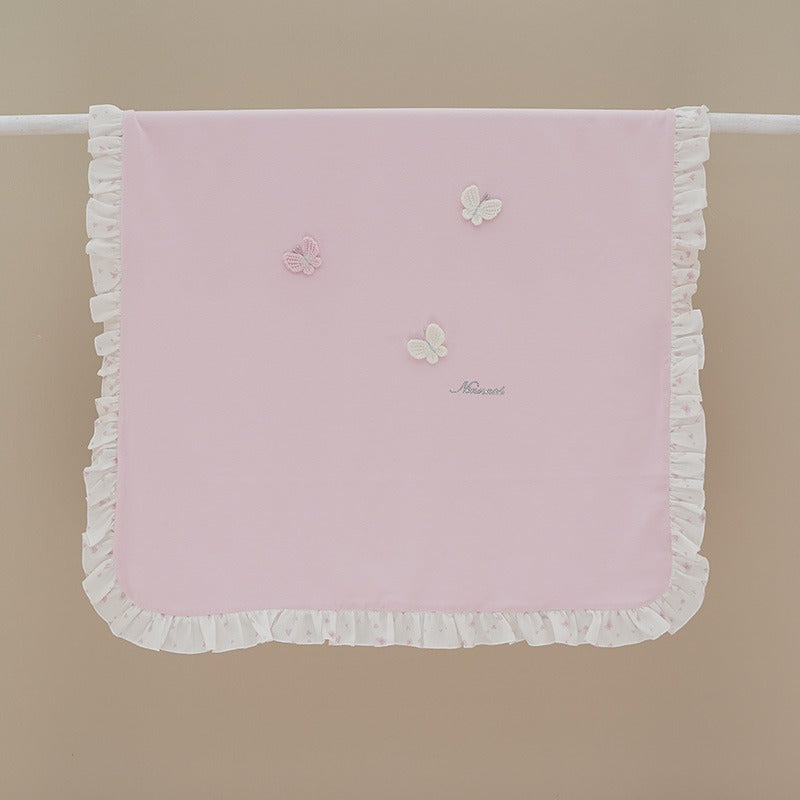 COPERTA SCIALLE CON FARFALLE 65X85 NINNAOH