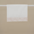 SET LENZUOLA 3 PEZZI CON RICAMO FIORI NINNAOH