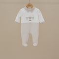 TUTINA IN COTONE A RIGHE CONIGLIETTI NINNAOH