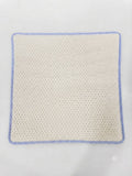 COPERTINA IN MAGLIA CON BORDINO BEBE' DI ALMY