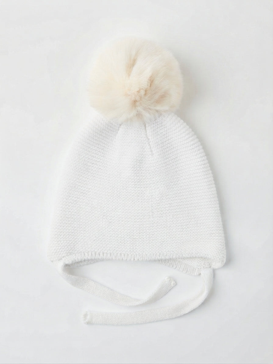 CAPPELLINO IN MAGLIA CON POMPON MAC ILLUSION