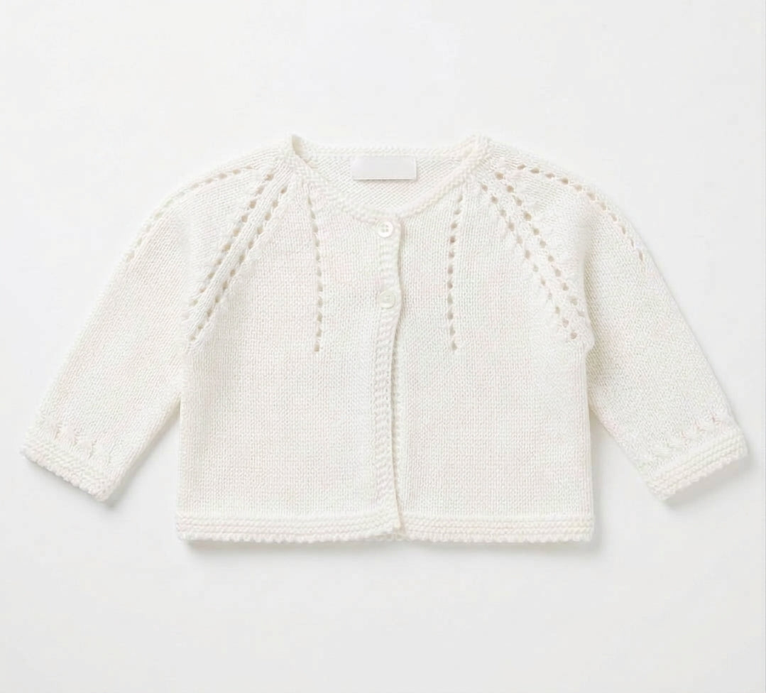 CARDIGAN CORTO PER BAMBINO MICOLINO