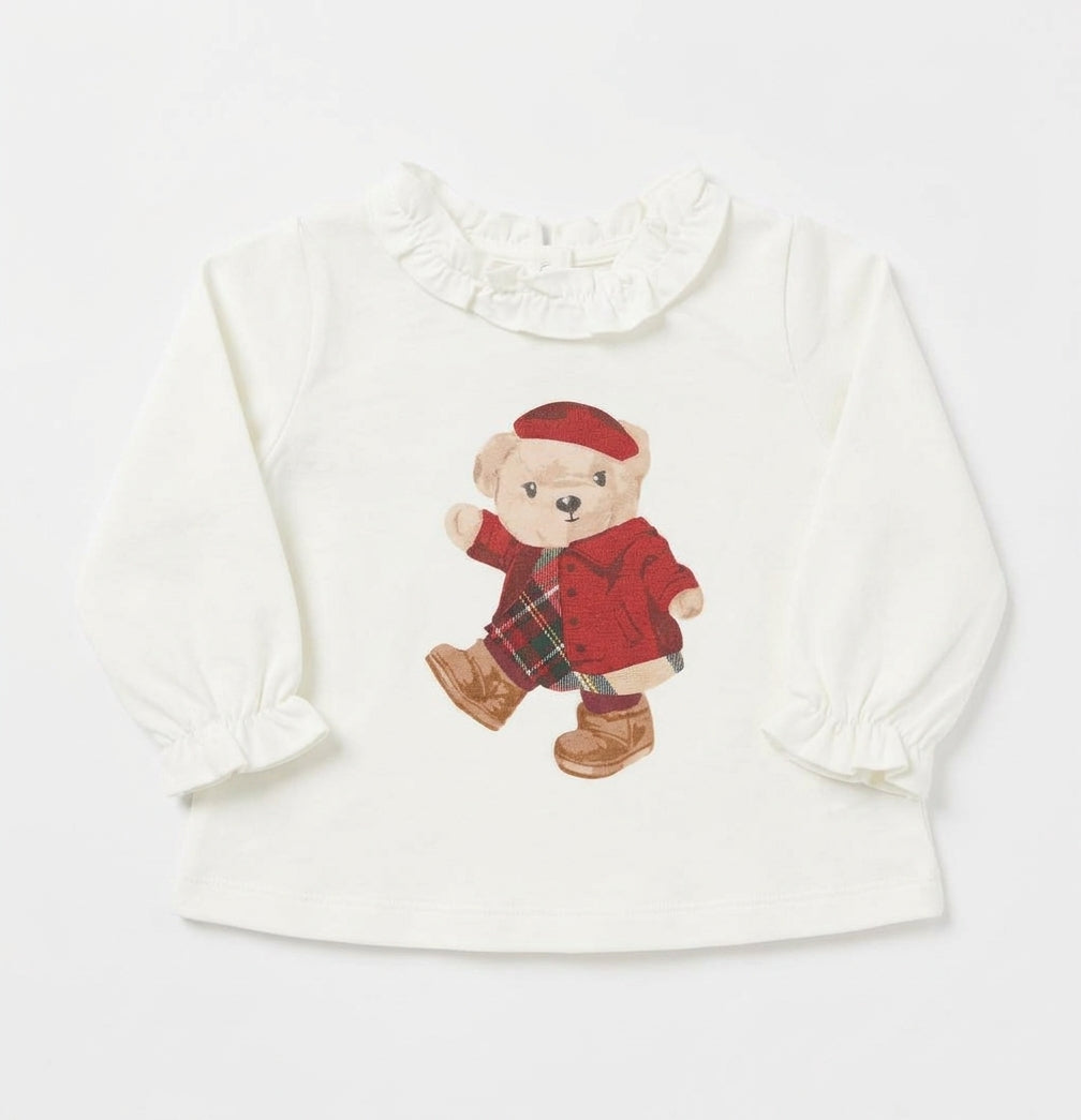 MAGLIA IN JERSEY CON STAMPA ORSETTO BABY VIP