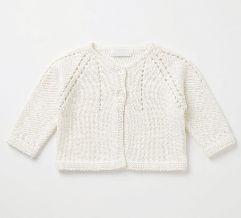 CARDIGAN CORTO PER BAMBINO MICOLINO