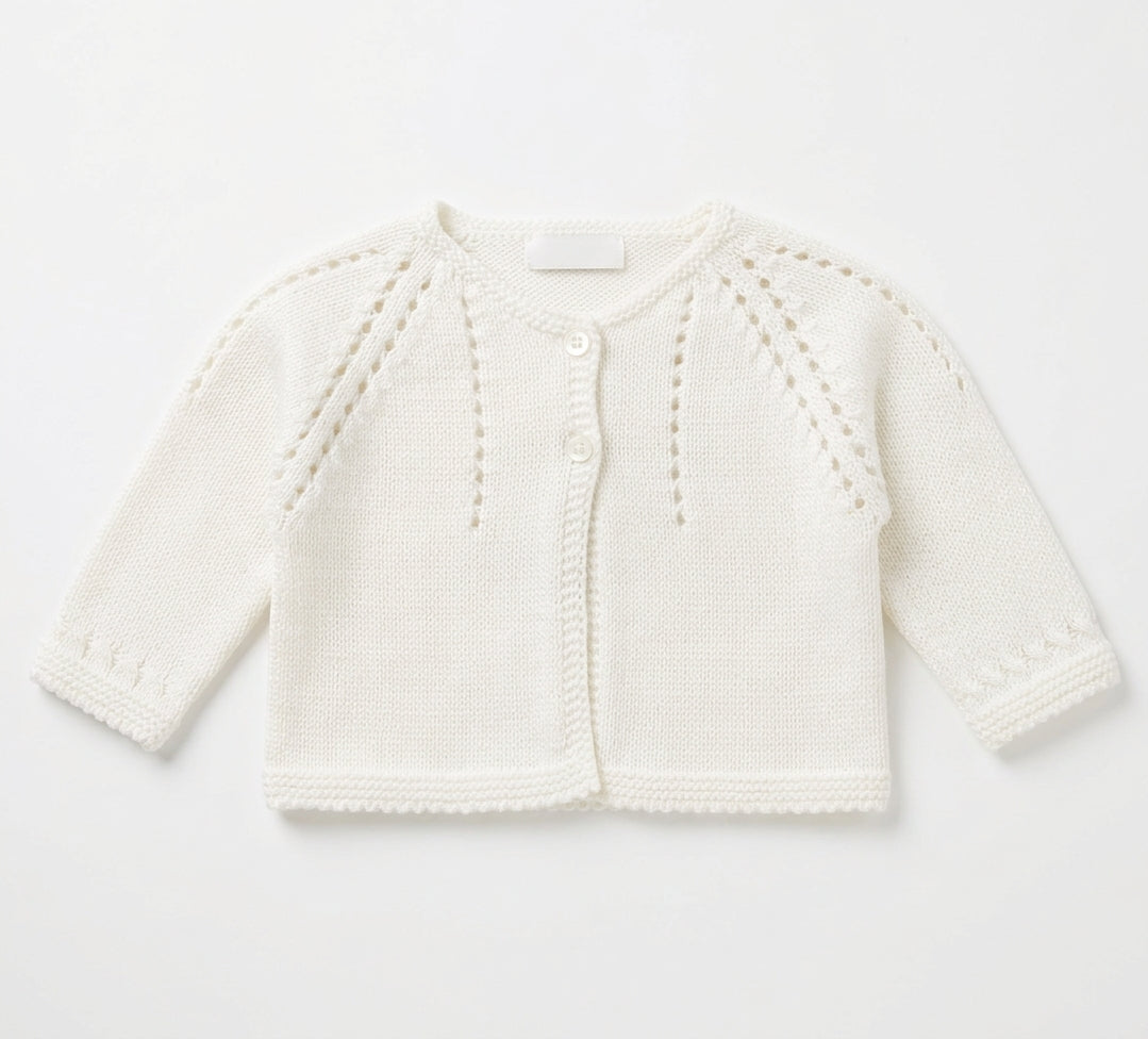 CARDIGAN CORTO PER BAMBINO MICOLINO