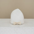 CAPPELLO IN CINIGLIA NEONATA CON FIOCCO NINNAOH