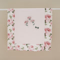 COPERTA SFODERABILE NEONATA CON FIORI NINNAOH
