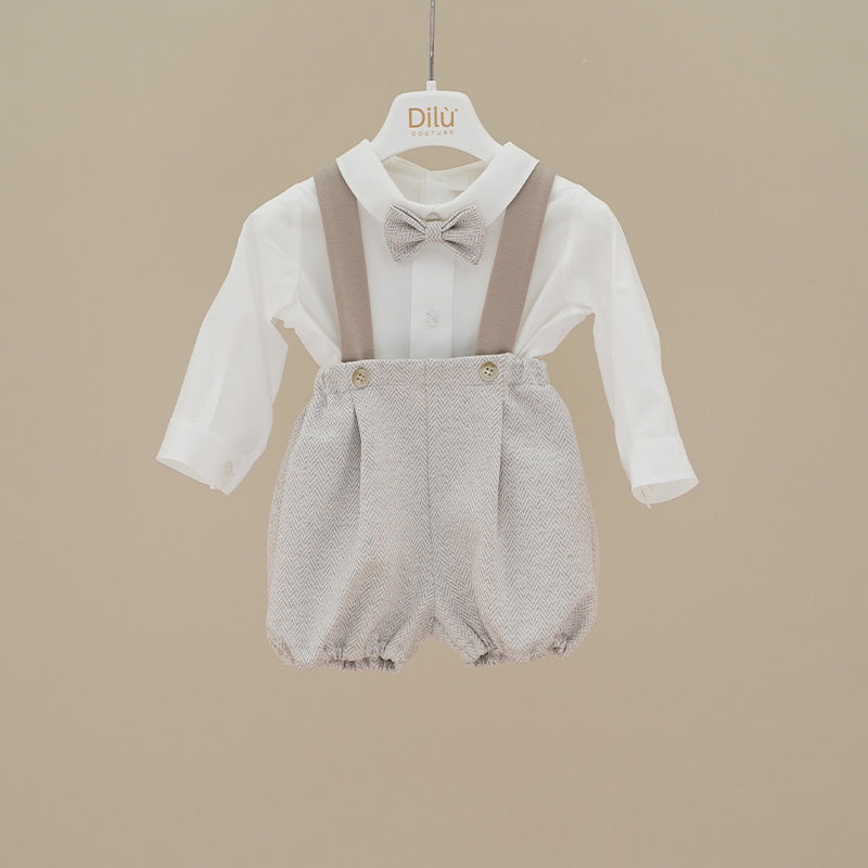 COMPLETO 3 PEZZI NEONATO DILU'