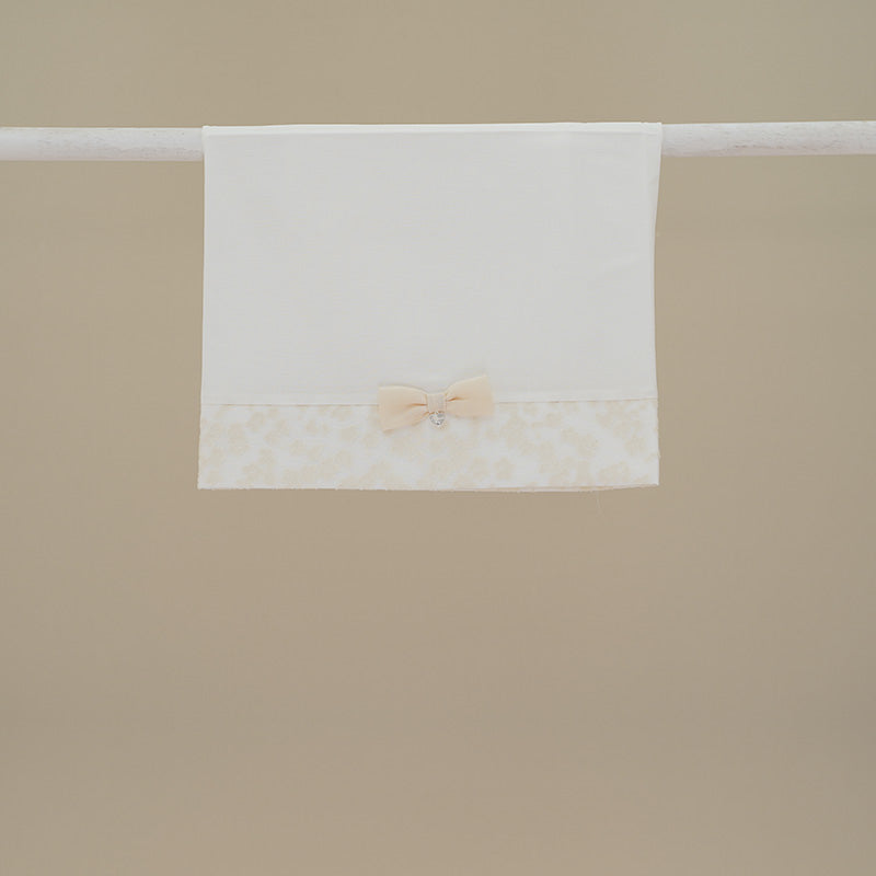 LENZUOLA IN COTONE CON FIOCCO NINNAOH
