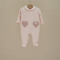 TUTINA IN COTONE CON CUORI NINNAOH