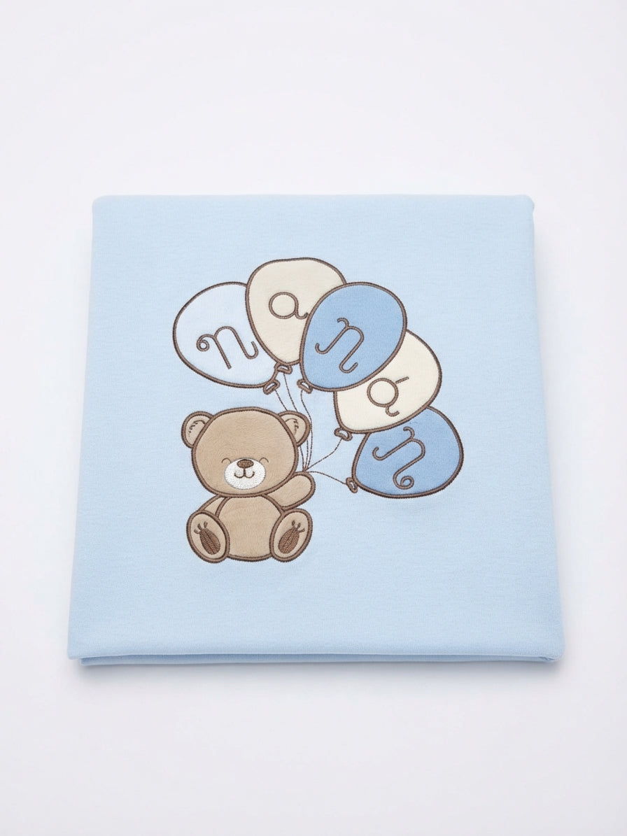 COPERTA IN JERSEY CON ORSETTO NANAN