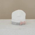 CAPPELLINO NEONATA CON FIOCCO NINNAOH