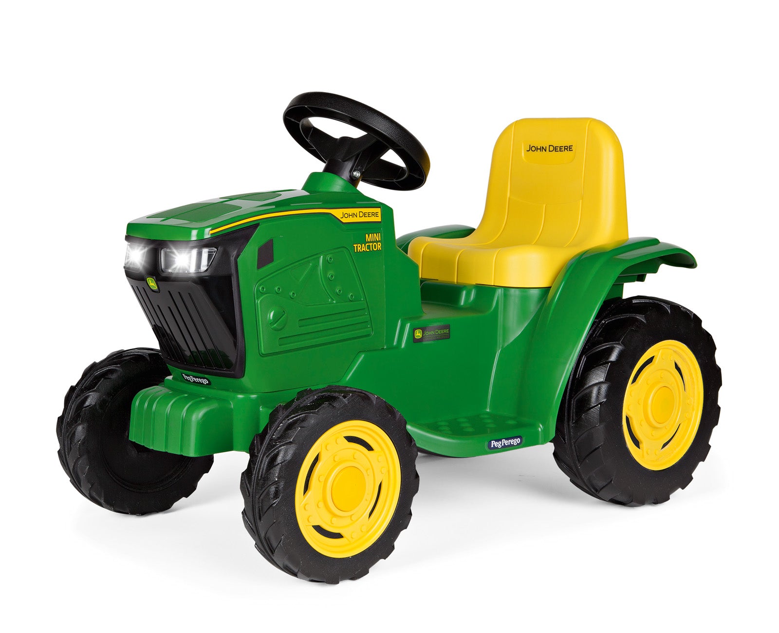 TRATTORE ELETTRICO JOHN DEERE MINI PEG PEREGO