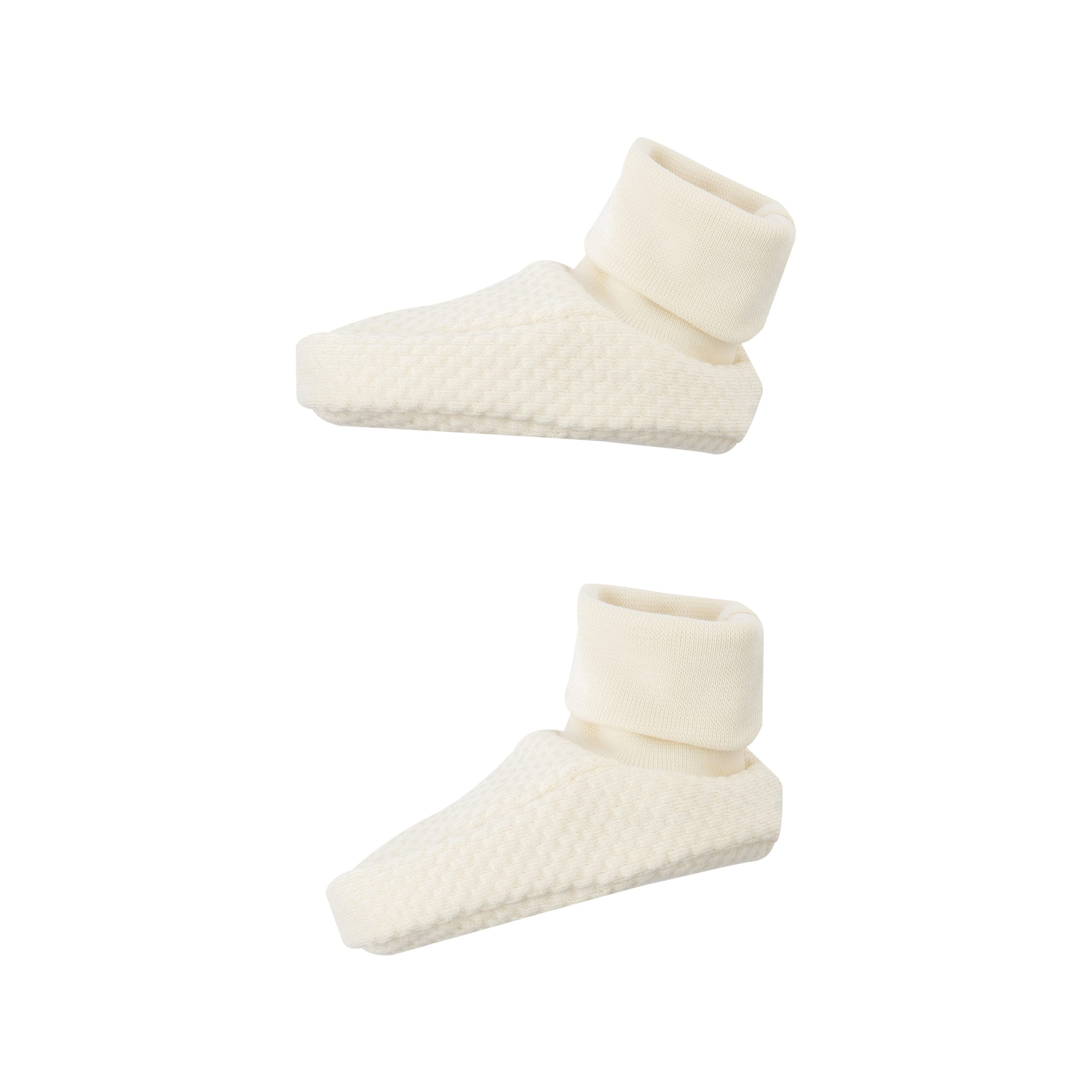SCARPINE NEONATO IN COTONE BIOLOGICO WOOLY ORGANIC
