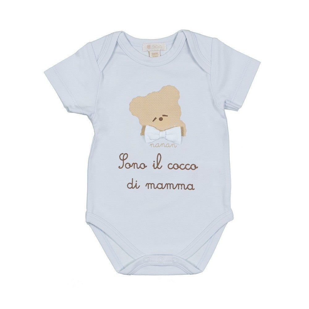 BODY "SONO IL COCCO DI MAMMA" Azzurro