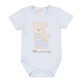 BODY "BELLO COME PAPA'" Azzurro