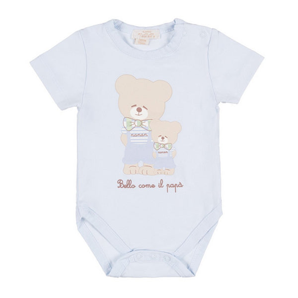 BODY "BELLO COME PAPA'" Azzurro