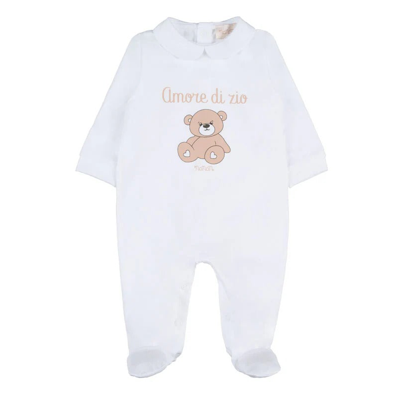 TUTINA CON SCRITTA "AMORE DI ZIO" NANAN