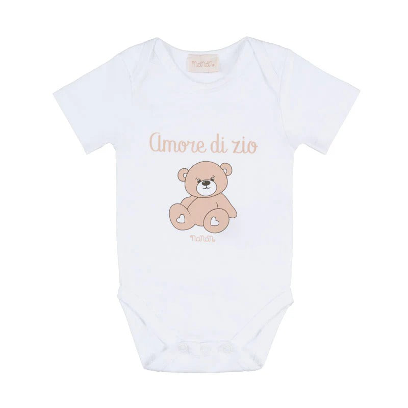 BODY CON SCRITTA "AMORE DI ZIO" NANAN