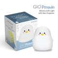 GIOPENGUIN CON PROIETTORE - LAMPADA IN SILICONE
