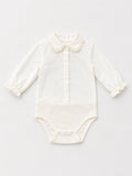 BODY NEONATO CON COLLETTO TONDO RICAMATO BABY VIP
