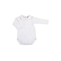 BODY MANICA LUNGA CON COLLETTO - 100% CALDO COTONE