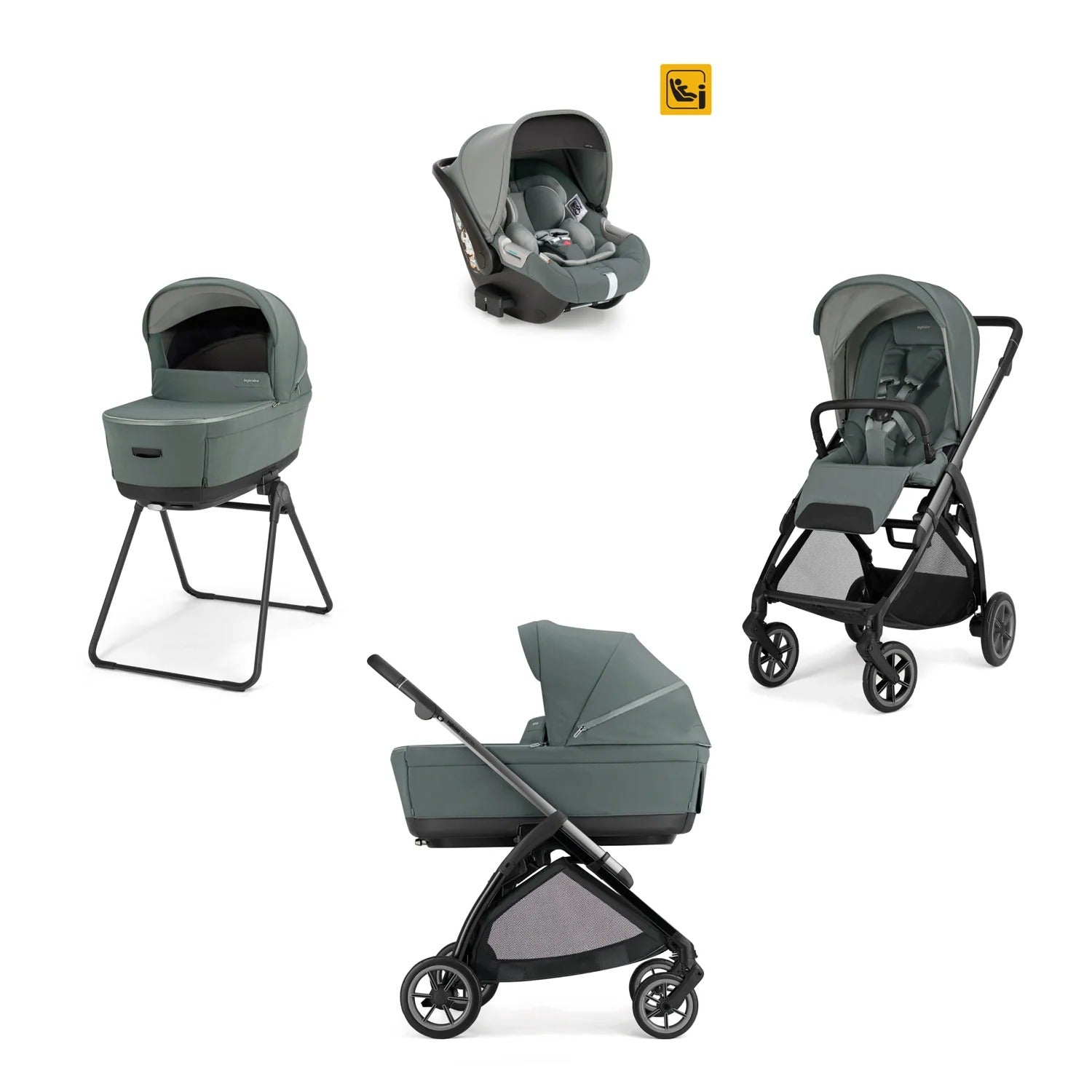 TRIO ELECTA DARWIN STUDIO GREY INGLESINA