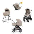 TRIO SYSTEM QUATTRO APTICA CON DARWIN RELCINE EVO VICUNA BEIGE INGLESINA