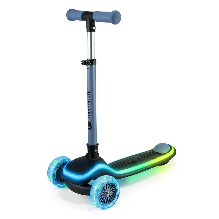 MONOPATTINO A TRE RUOTE CON LED RAKET KINDERKRAFT