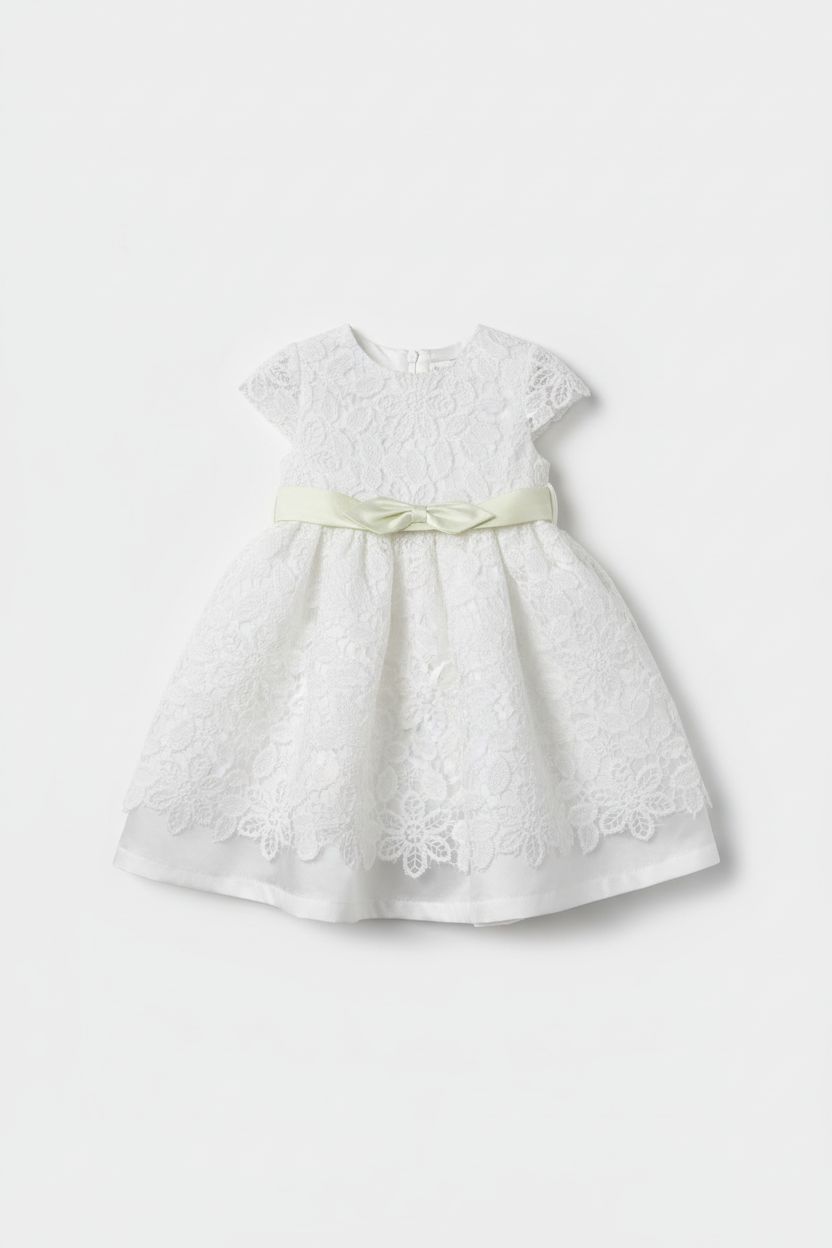 VESTITO DA CERIMONIA IN PIZZO LA SARTORIA DEI PICCOLI