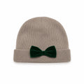 CAPPELLINO IN MAGLIA CON FIOCCO IN VELLUTO BABY LORD