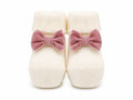 SCARPINE IN MAGLIA CON FIOCCO IN VELLUTO BABY LORD