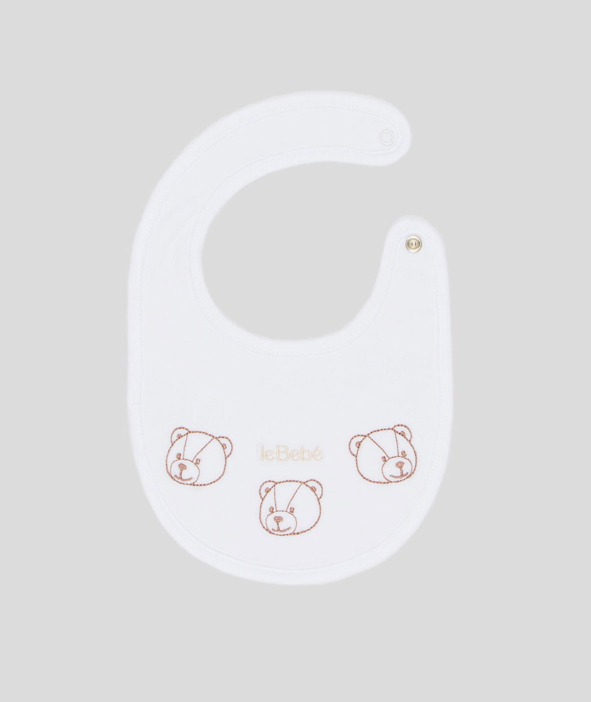 BAVETTA NEONATO ORSETTI LE BEBE'