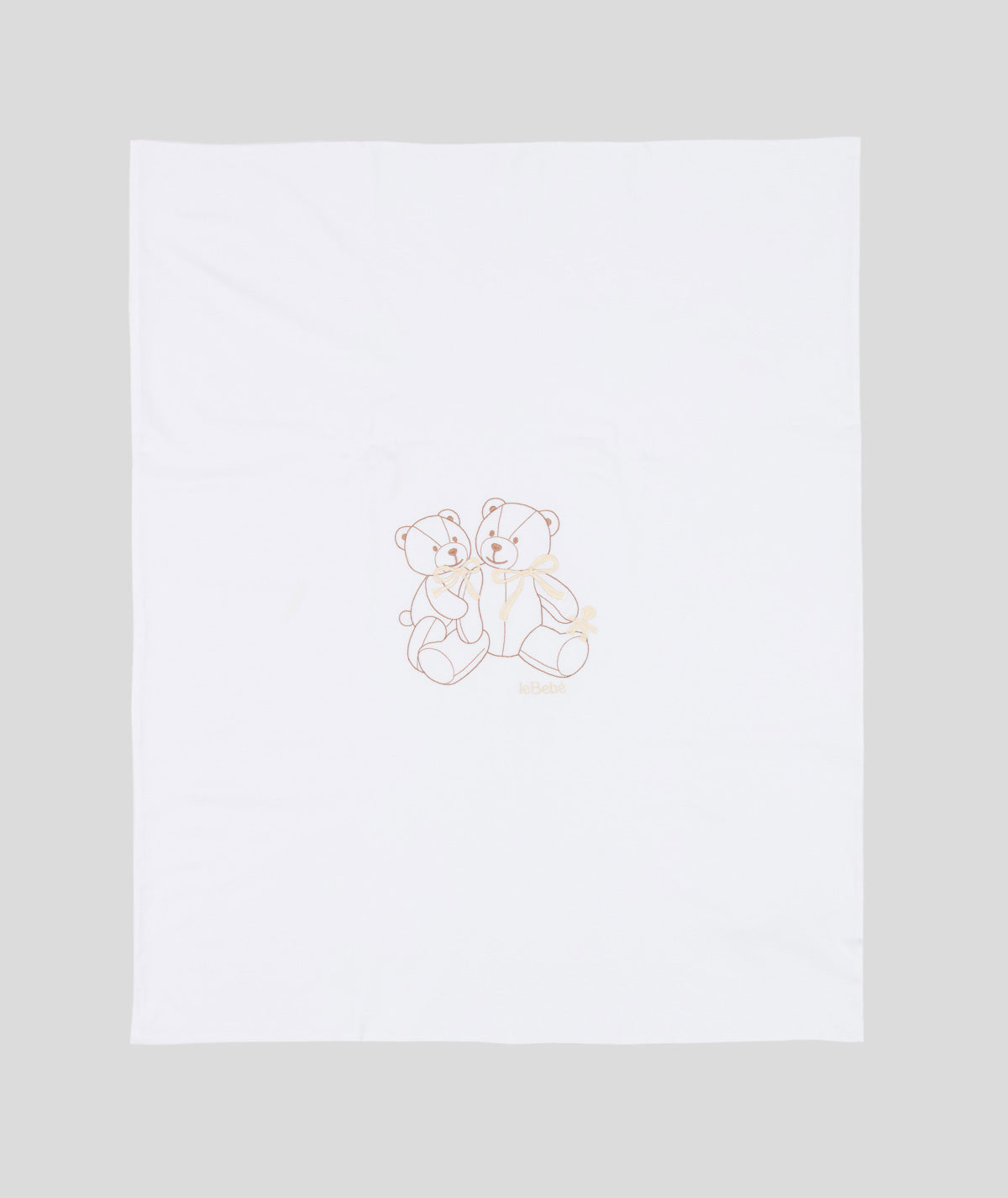 COPERTA NEONATO ORSETTI LE BEBE'