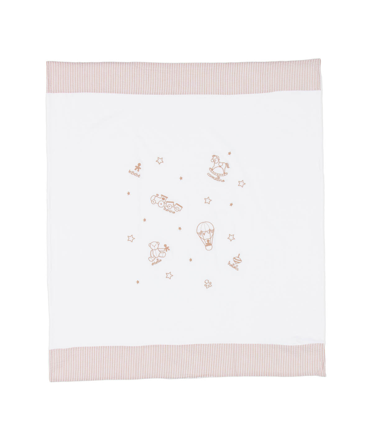 COPERTA NEONATO CON DISEGNI LE BEBE'